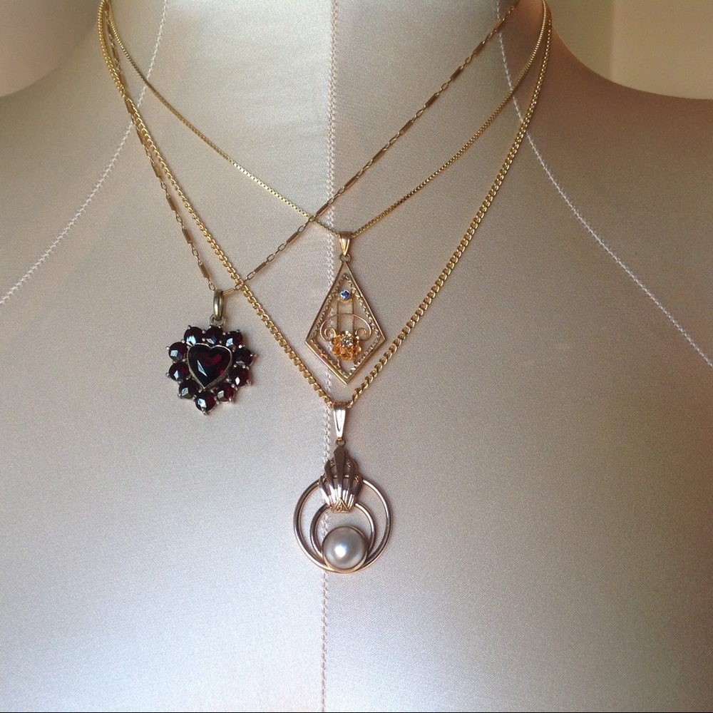 Vintage Mabe Pearl pendent